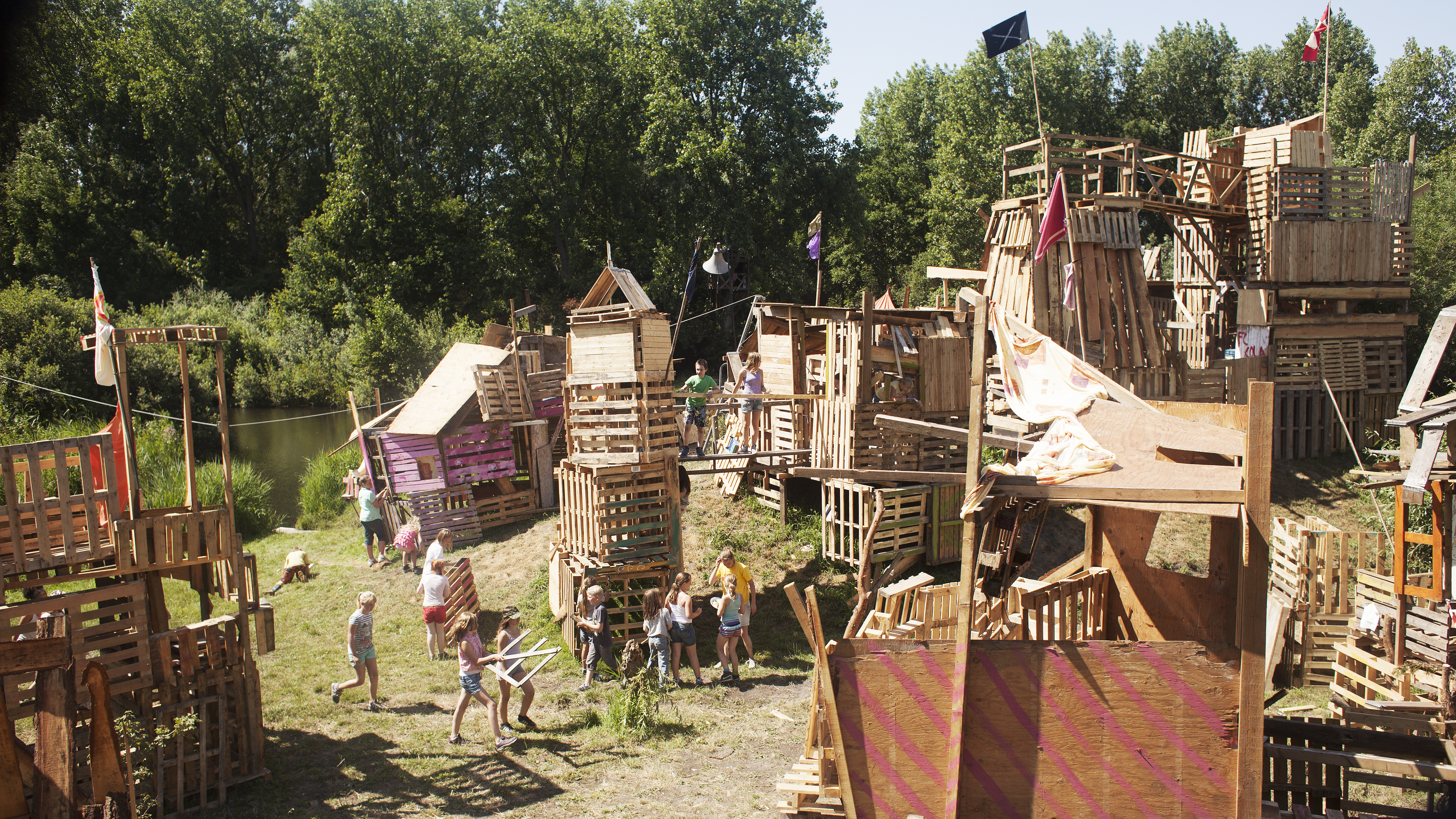 Das schöne Baumhauscamp